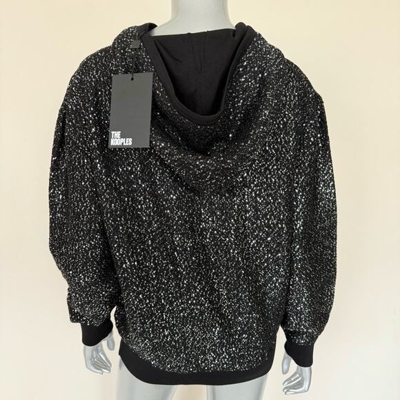 NWT!!! The Kooples women sweatshirt with sequins size 0 or S Retail 425$ - Picture 3 of 11